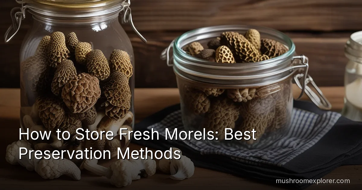 How To Store Morels Wallpaper 8k
